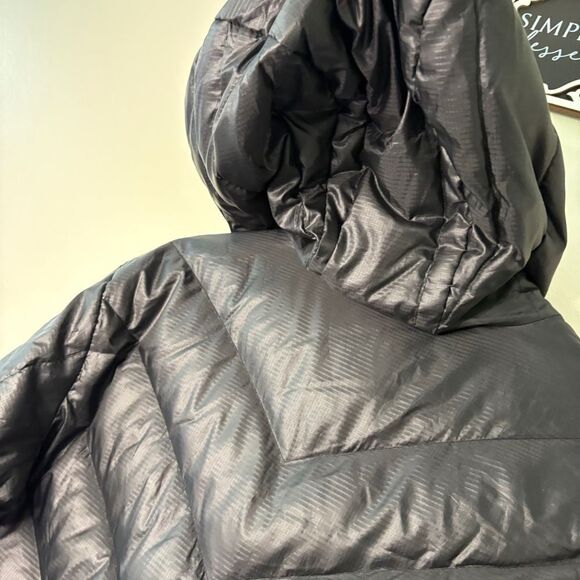 Burton Puffer Jacket Quilted Design Hood Women's M great preworn condition - Picture 7 of 12